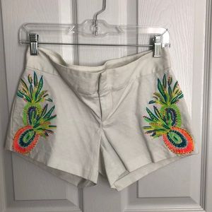 Lilly Pulitzer Ellie Shorts Resort White Size 0
